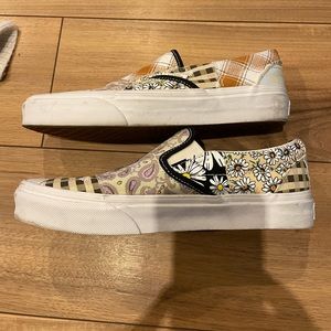 Vans Era Meadow Patchwork Slip-On Sneakers